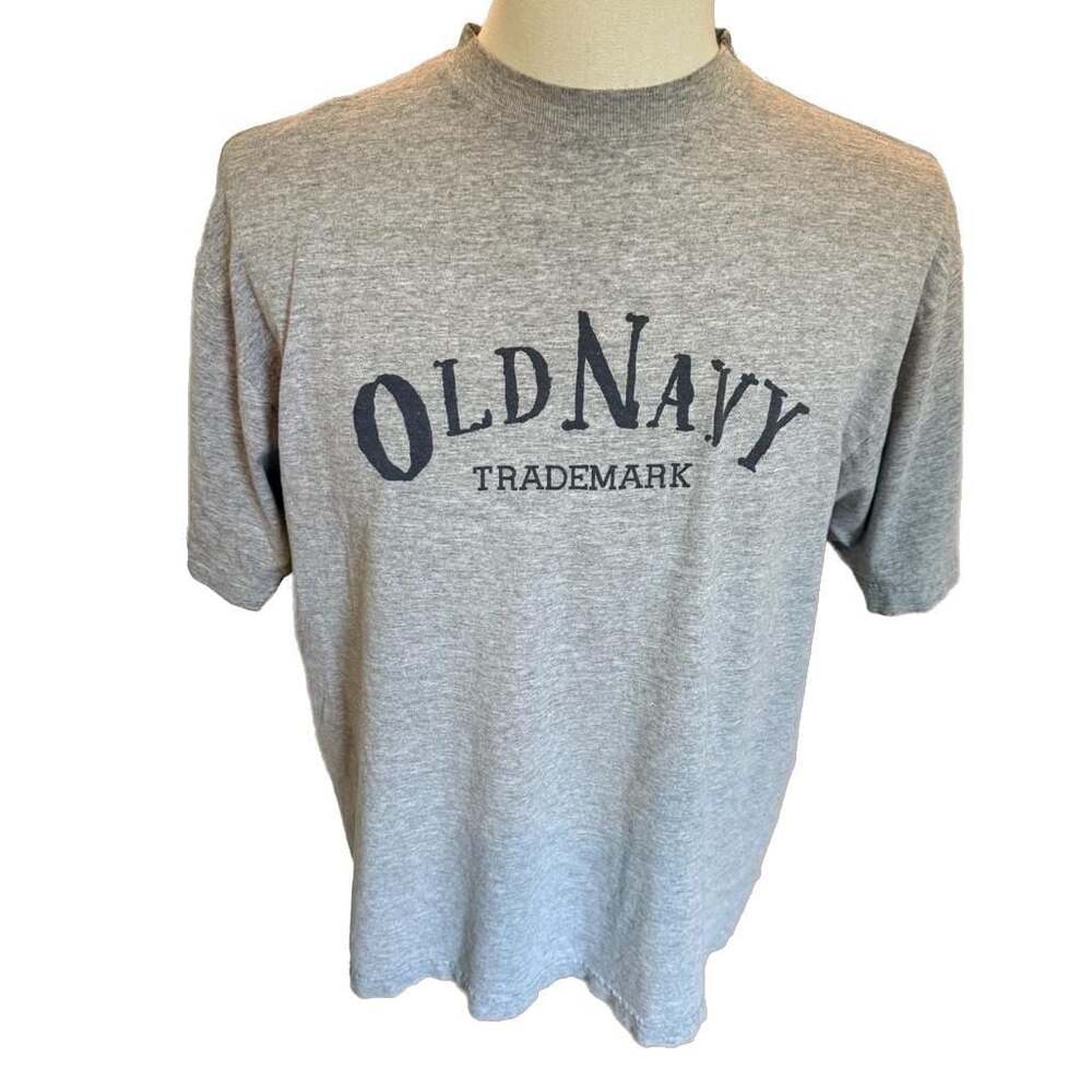 Vintage 90’s Old Navy Trademark Logo Graphic T-Shirt Large